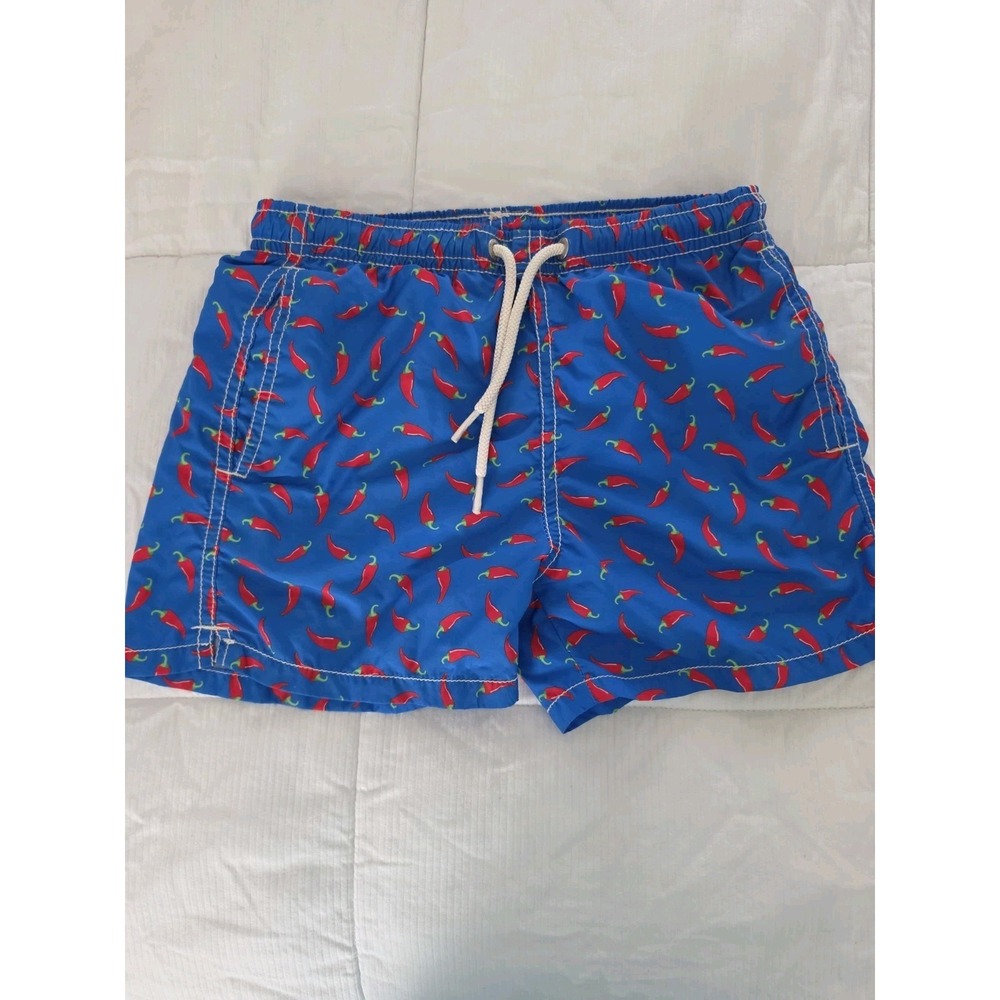 St. Barth MC2 Chilli Pepper Swim Trunks Size 8Y - Picture 2 of 5